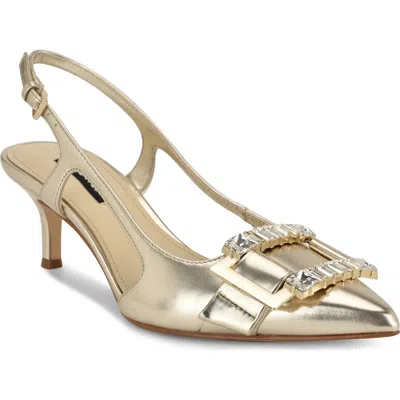 NINE WEST NINE WEST NEERI POINTED TOE SLINGBACK PUMP