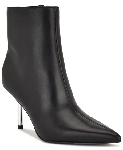 NINE WEST WOMEN'S NAREND POINTY TOE STILETTO DRESS BOOTIES