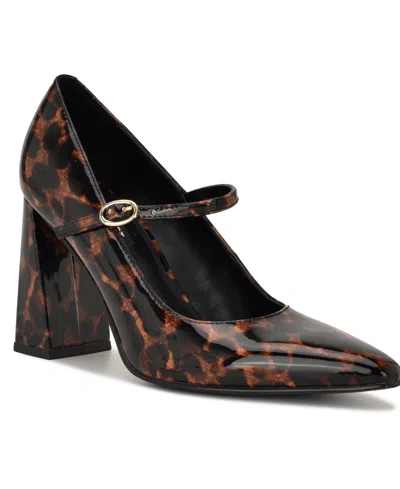 NINE WEST WOMEN'S SISTA MARY JANE POINTY TOE PUMPS