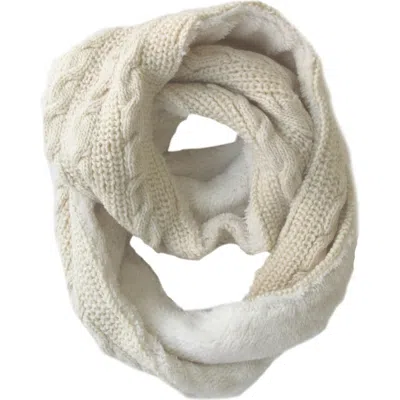 NIRVANNA DESIGNS NIRVANNA DESIGNS TRINITAS LINED INFINITY SCARF