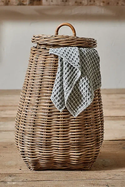 NKUKU NKUKU AMANDI RATTAN LAUNDRY BIN