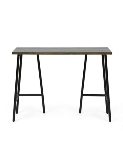 NOBLE HOUSE DARKE MODERN INDUSTRIAL HANDCRAFTED WOOD DESK