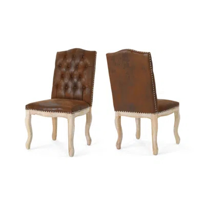 NOBLE HOUSE DELAVAN DINING CHAIRS (SET OF 2)