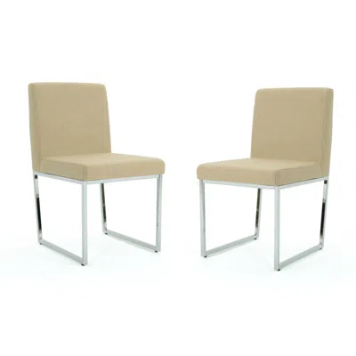 NOBLE HOUSE DELMA DINING CHAIRS (SET OF 2)