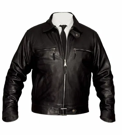 NOBLE HOUSE NOBLE HOUSE FLIEGERJACKE LEDER JACKE PILOTENJACKE BF-109 JAGDFLIEGER SCHWARZ NEU