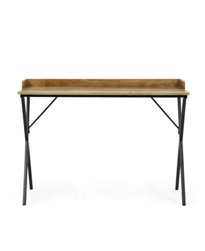 NOBLE HOUSE GROVEPORT MODERN INDUSTRIAL HANDCRAFTED WOOD TRAY TOP DESK