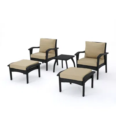 NOBLE HOUSE HONOLULU OUTDOOR 5PC SEATING SET
