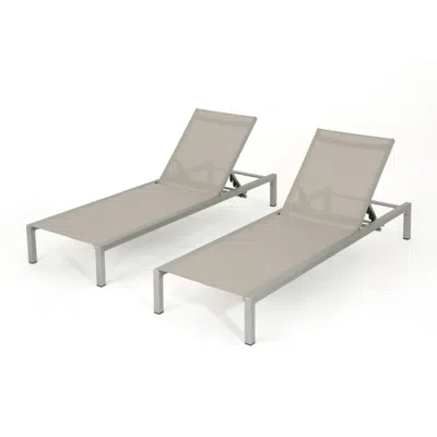 NOBLE HOUSE NAVAN OUTDOOR CHAISE (SET OF 2)