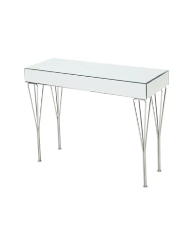 NOBLE HOUSE OPHELIA MODERN GLAM MIRRORED CONSOLE TABLE