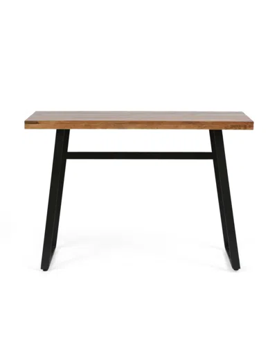 NOBLE HOUSE SWANTON MODERN INDUSTRIAL HANDCRAFTED ACACIA WOOD DESK
