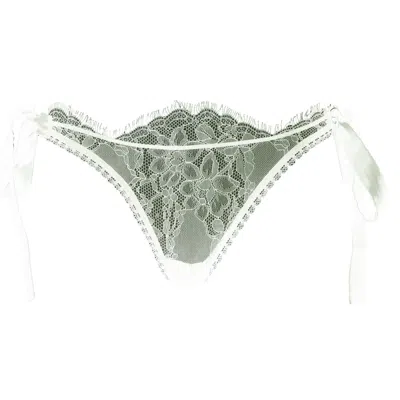 NOBLESSE OBLIGE WOMEN'S WHITE IVORY SOLSTICE TIE SIDE