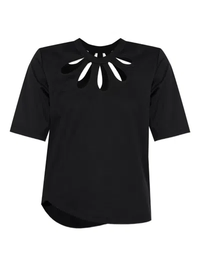 NOIR KEI NINOMIYA CUT-OUT T-SHIRT