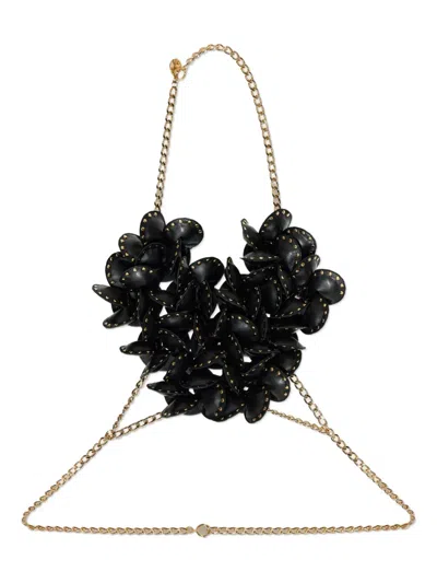 NOIR KEI NINOMIYA PETAL-EMBELLISHED HARNESS