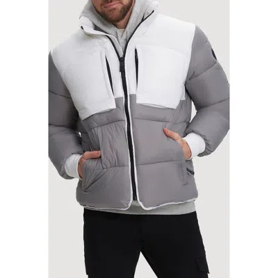 NOIZE NOIZE ATLAS HOODED PUFFER JACKET