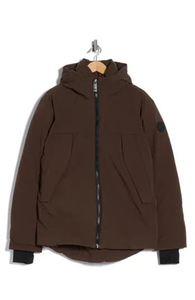NOIZE NOIZE HANS MID LENGTH HOODED PARKA