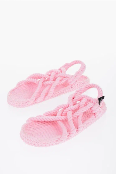 NOMADIC STATE OF MIND Rope Slingback Sandals