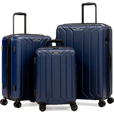 NONSTOP NONSTOP NEW YORK 3 PIECE SET (20" 24" 28") 4-WHEEL LUGGAGE SET + 3 PACKING CUBES