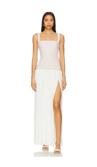 NOOKIE DESIREE SQUARE NECK MAXI DRESS