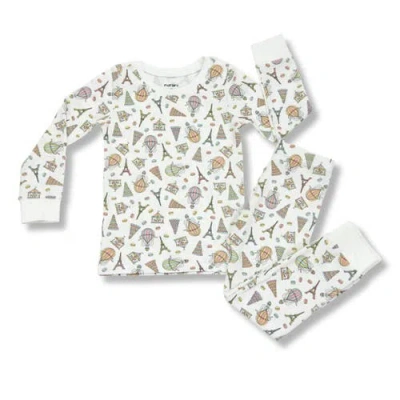 NORANI NORANI KIDS ORGANIC TWO-PIECE PAJAMA SET