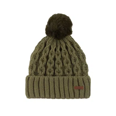 NORDBRON WOMEN'S GREEN GIADA OLIVE BEANIE