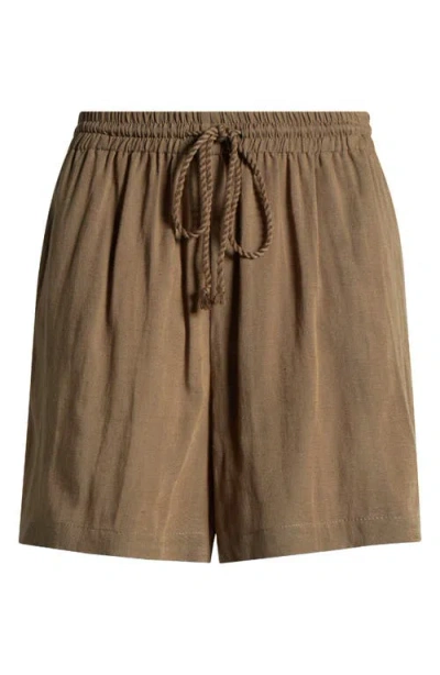 NORDSTROM NORDSTROM COVER-UP DRAWSTRING SHORTS
