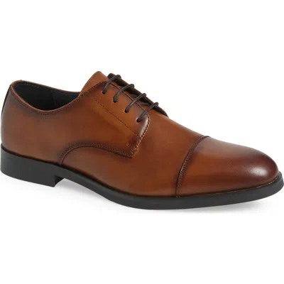NORDSTROM NORDSTROM ELLIOTT CAP TOE LACE-UP DERBY