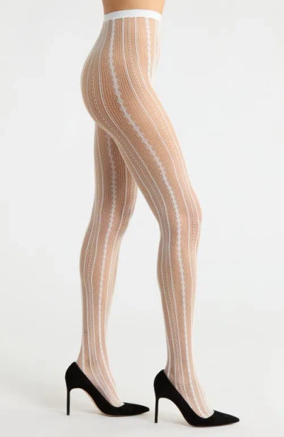 NORDSTROM NORDSTROM FEMININE LACE TIGHTS