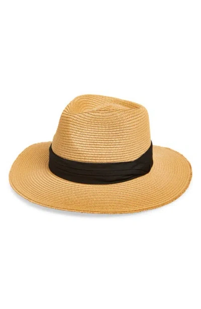 NORDSTROM NORDSTROM FRAY EDGE PACKABLE PANAMA HAT
