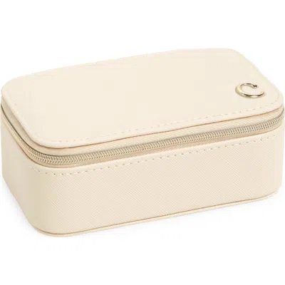 NORDSTROM NORDSTROM INITIAL RECTANGULAR JEWELRY BOX