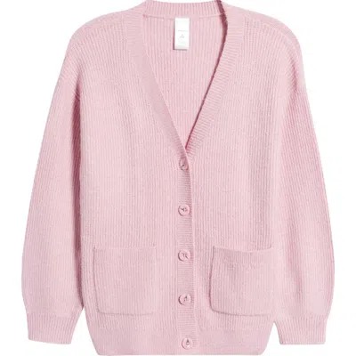 NORDSTROM NORDSTROM KIDS' OVERSIZE RIB CARDIGAN