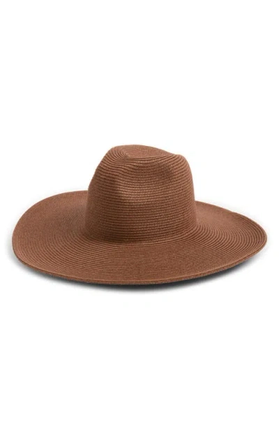 NORDSTROM NORDSTROM PACKABLE WIDE BRIM STRAW PANAMA HAT
