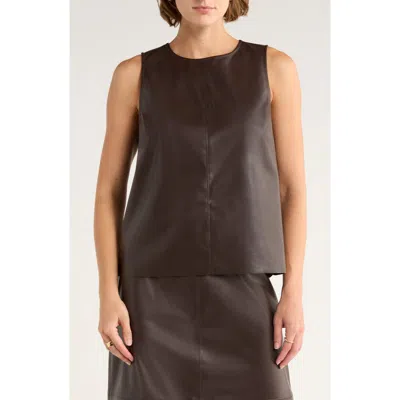 NORDSTROM RACK NORDSTROM RACK FAUX LEATHER TANK