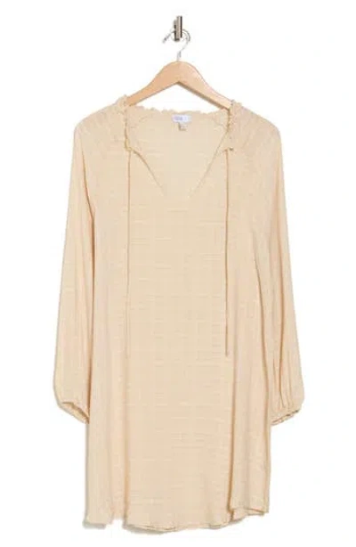 NORDSTROM RACK NORDSTROM RACK LONG SLEEVE COVER-UP DRESS