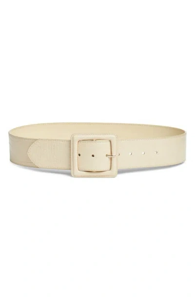NORDSTROM NORDSTROM SLOAN CROC PATTERN BELT