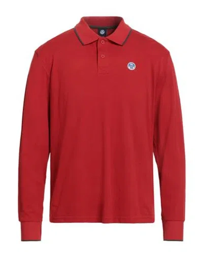 NORTH SAILS NORTH SAILS MAN POLO SHIRT RED SIZE XXL COTTON