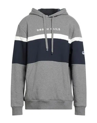 NORTH SAILS NORTH SAILS MAN SWEATSHIRT GREY SIZE XL COTTON