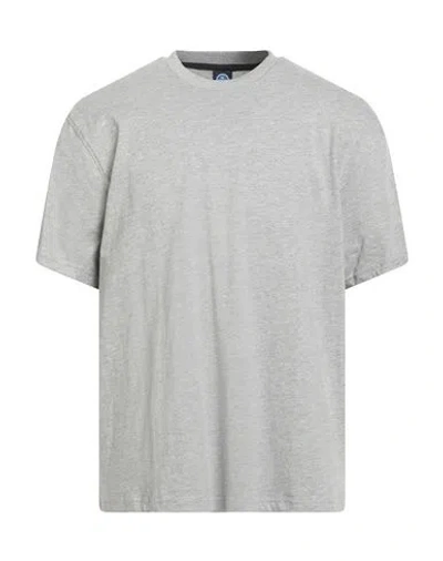 NORTH SAILS NORTH SAILS MAN T-SHIRT GREY SIZE XL COTTON, VISCOSE