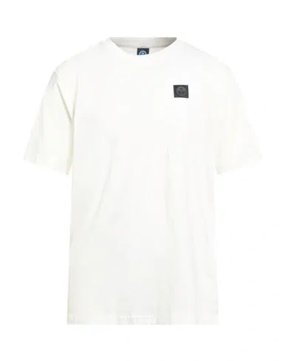 NORTH SAILS NORTH SAILS MAN T-SHIRT WHITE SIZE XL COTTON, ELASTANE