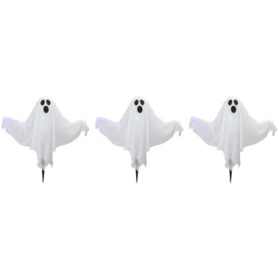 NORTHLIGHT NORTHLIGHT LED LIGHTED COLOR CHANGING GHOST HALLOWEEN LAWN STAKES