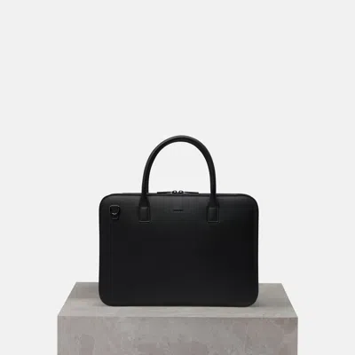 NORTVI NORTVI - BRIEFCASE - BLACK - PREMIUM AND EXCLUSIVE - 17 INCH LAPTOP COMPARTMENT