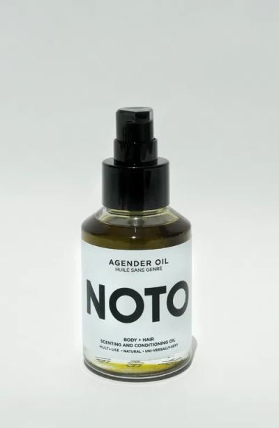 NOTO BOTANICS NOTO BOTANICS AGENDER HAIR AND BODY OIL