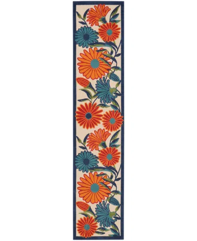 NOURISON HOME ALOHA ALH33 2'3"X8' RUNNER AREA RUG