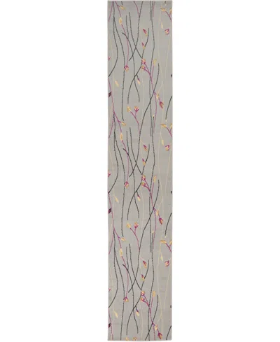 NOURISON HOME GRAFIX GRF15 2'3"X12' RUNNER AREA RUG