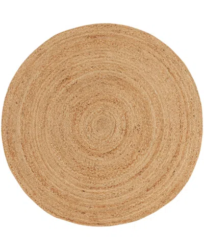 NOURISON HOME NATURAL JUTE NJT03 5'X5' ROUND AREA RUG