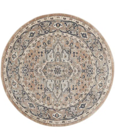 NOURISON HOME QUARRY QUA05 4'X4' ROUND AREA RUG