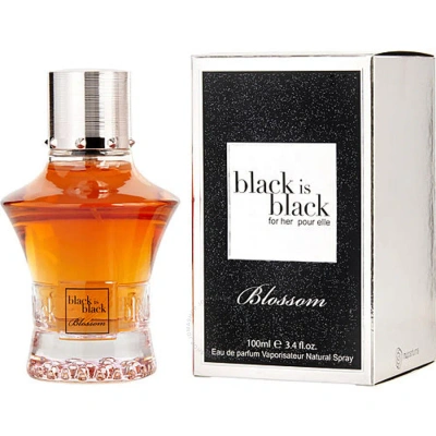 NU PARFUMS NU PARFUMS BLACK IS BLACK BLOSSOM EAU DE PARFUM SPRAY 100ML / 3.4OZ WOMENS