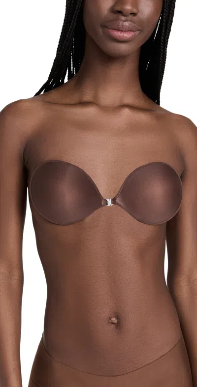 NUBRA BASIC FEATHER LITE BRA CHOCOLATE