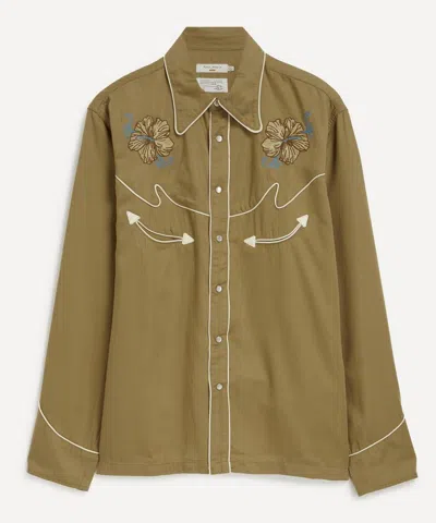 NUDIE JEANS NUDIE JEANS MENS GONZO COWBOY FLOWER SHIRT