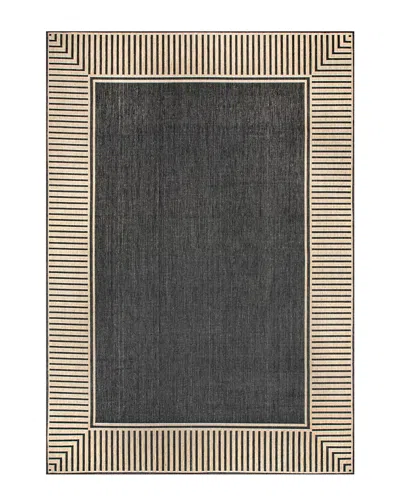 NULOOM NULOOM EVIE BORDERFLATWEAVE INDOOR/OUTDOOR RUG