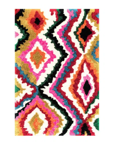 NULOOM NULOOM HANDMADE CARNIVAL ABBEY SHAGGY RUG